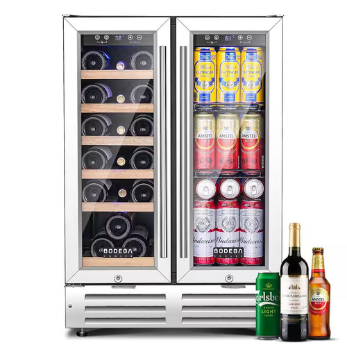 Dual zone bottle wine - 24, in.18-bottle