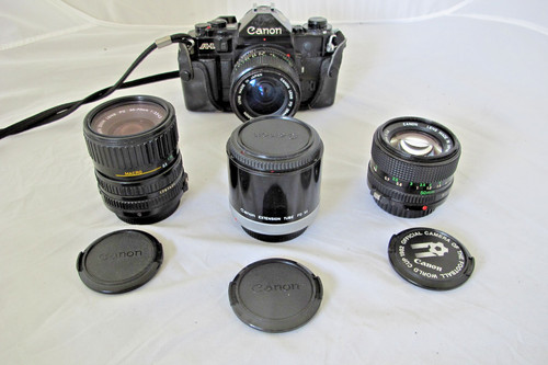 Canon 35mm slr film - canon, camera