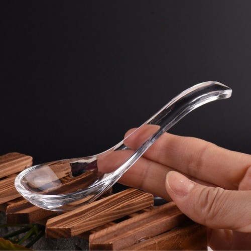 Exquisite crystal glass spoon - crystal,