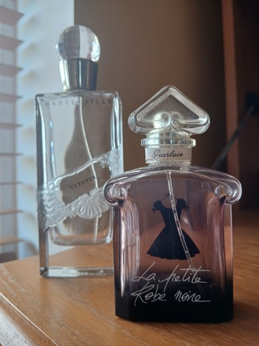 Pretty perfume bottles - (empty),