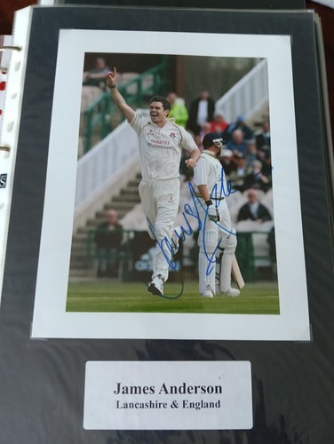 Lancashire ccc signed photos - lancashire, x