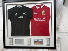 Rare Signed All Blacks Lions