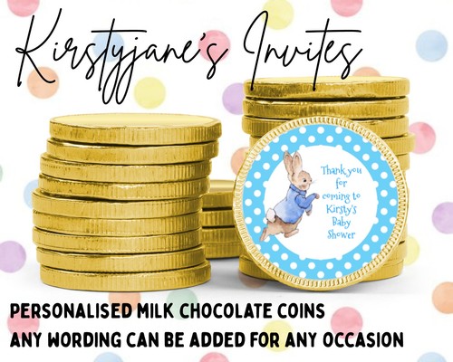 Personalised chocolate coins - personalised,