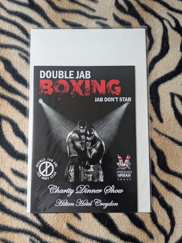 Signed double jab boxing house - double,
