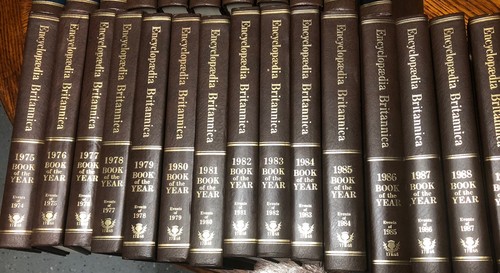 Britannica book the year - britannica, of