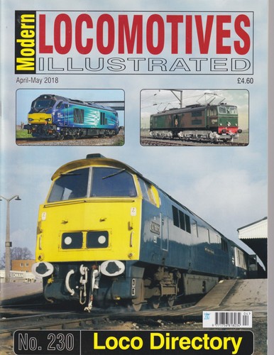 Modern locomotives illustrated - modern,