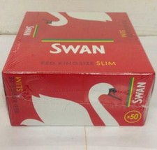 Swan Red King Size Rolling Papers 50 Booklets
