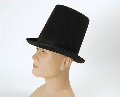 Mens black victorian - victorian, stovepipe