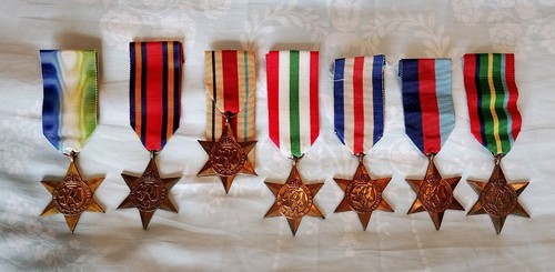 2nd world war genuine medals - 2nd,