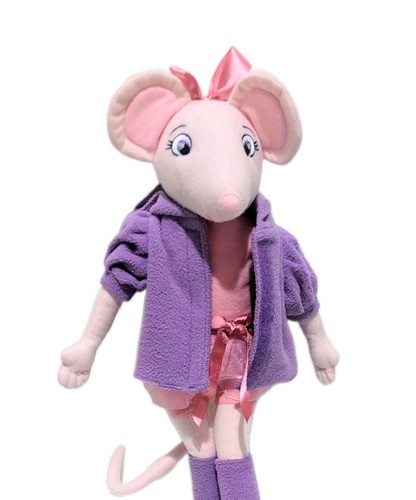 Angelina ballerina plush doll - ballerina,