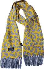 Tootal Mens Gold Paisley