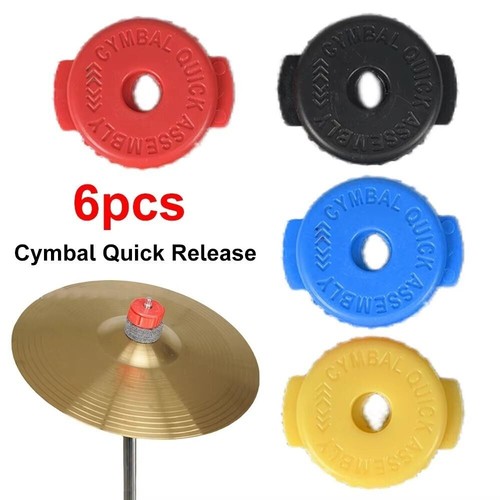 6pcs cymbal quick release - cymbal, quick-release