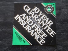 PUCH BMX GUARANTEE CARD OLD