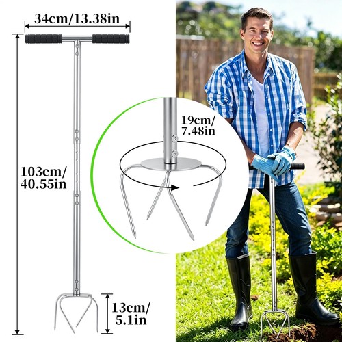 Garden lawn turner - garden, soil