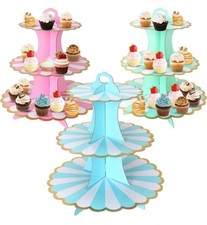 6 Pack 3 Tier Cupcake Stands