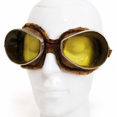 Ww1 rfc pilot goggles - ww1,