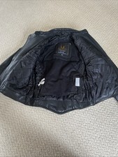 Ladies Belstaff Motorcycle Leather Jacket Size 10 & Trousers Size 12 In VGC.