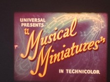 MUSICAL MOMENTS FROM CHOPIN 1946 CARTOON 16MM COLOUR SOUND 250FT CINE FILM