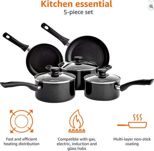 Amazon basics non stick - 5, non-stick