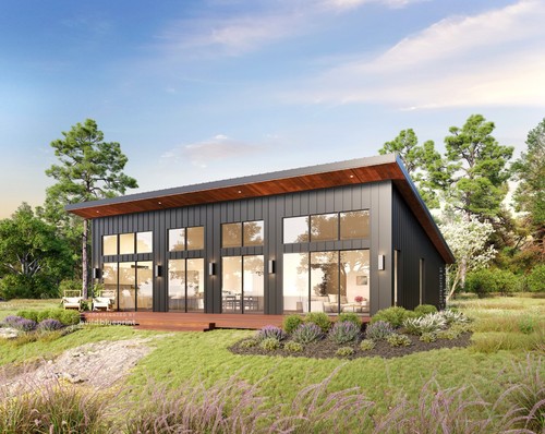 40x50 lean modern cottage - lean,