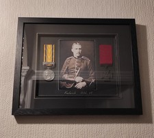 Framed replica Zulu war medal