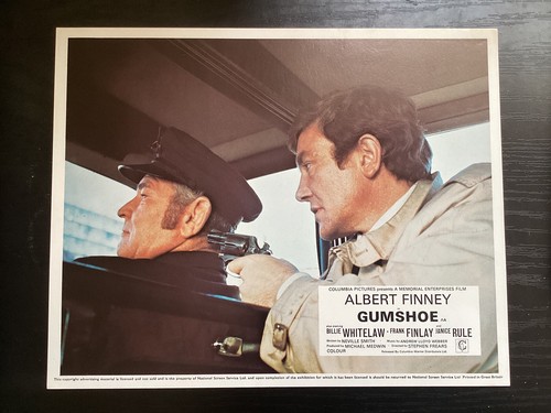 Gumshoe set lobby cards - 8,