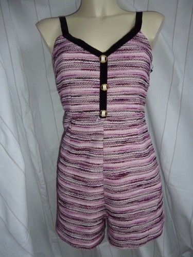 Zara pink playsuit boucle size - zara,