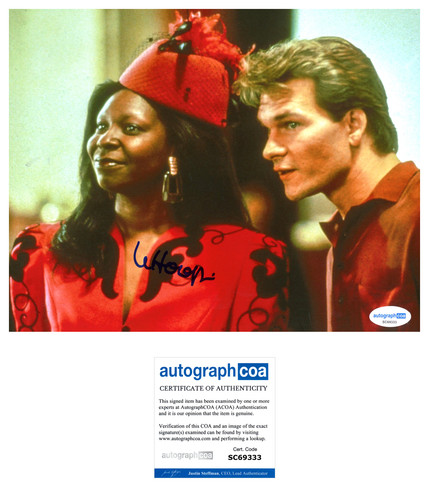 Whoopi goldberg signed - whoopi,