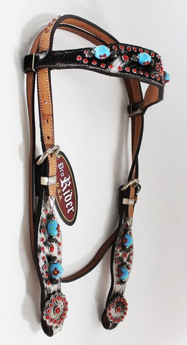 Horse show bridle western - show,