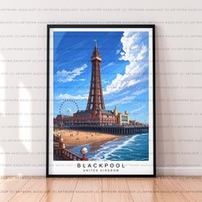 Blackpool England Art