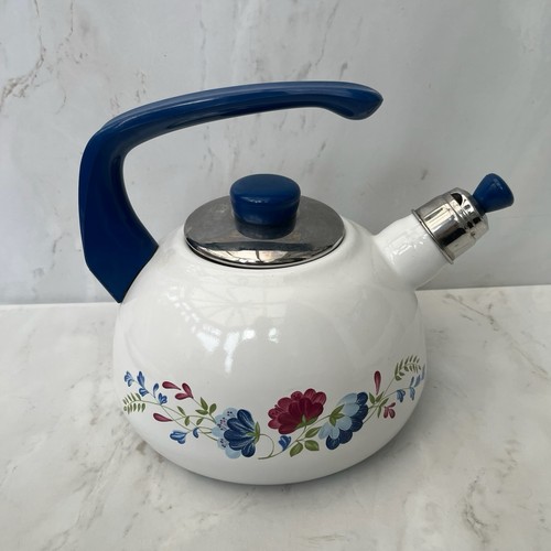 Vintage enamel stove top white - enamel,