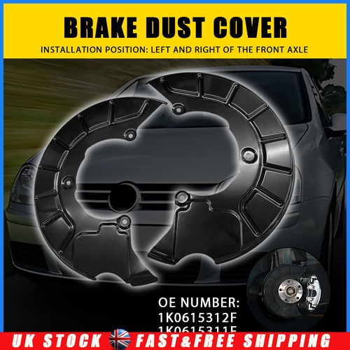 Front brake dust shield for - front,
