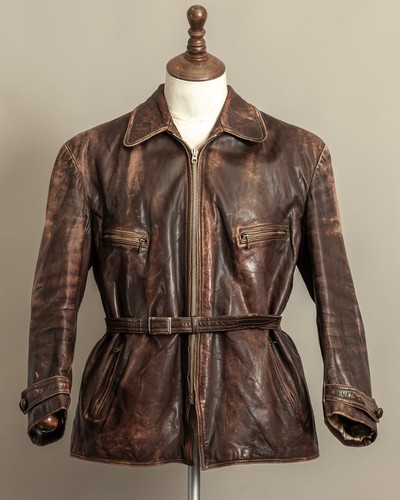 1940s german horsehide leather - 1940s,