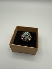 Antique Turquoise & Garnet