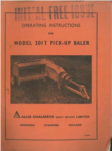 Allis chalmers baler - allis,