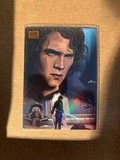 Topps Star Wars Chrome Galaxy 2024 Anakin Skywalker kills Dooko /25 ORANGE