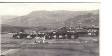 HIGHLANDS - NEWTONMORE - VIEW FROM SOUTH B&W  POSTCARD 