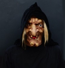 Halloween Witch Mask Scary