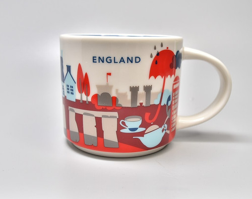 Starbucks mug 14oz - starbucks, england