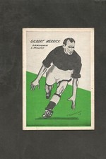 Master Vending Machine Cardmaster 1958 #8 Gilbert Merrick Birmingham