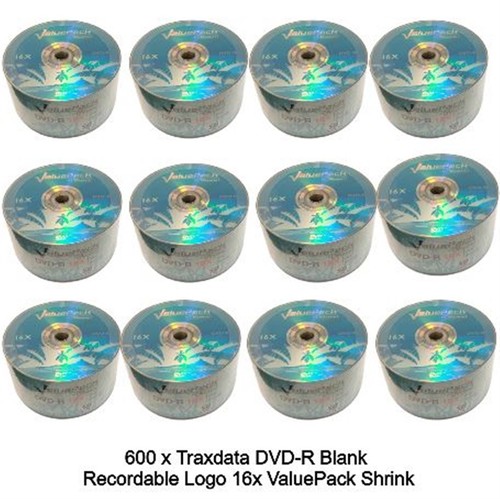 600 traxdata dvd - 600, recordable