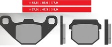 FRONT BRAKE PADS KAWASAKI KX