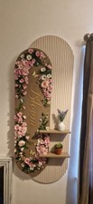 bare mdf 3d Fluted Wall Decor