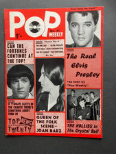 1965 Pop Weekly Magazine Elvis