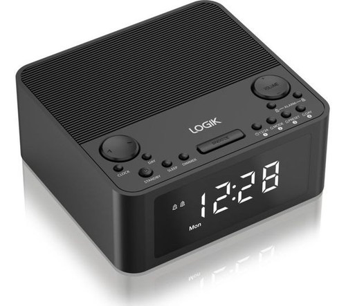 Logik lcrb25 clock - fm,