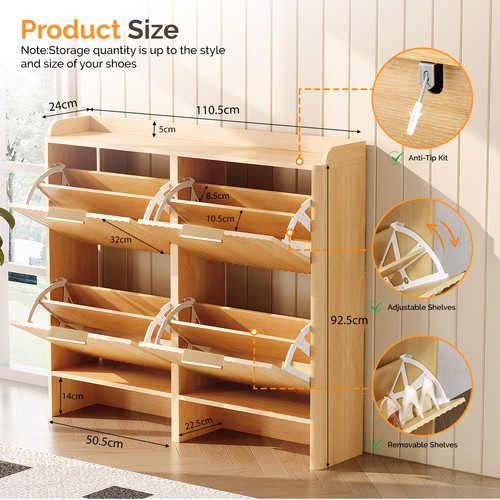 Bonnlo shoe cabinet - shoe, 4