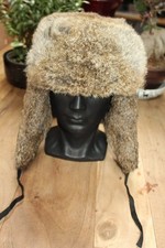 VINTAGE BROWN & GREY REAL FUR