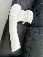 Dreamgenii Pregnancy Support and Feeding Pillow - White