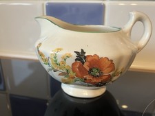 Vintage Lawley’s Of Regent Street China Milk Jug Poppy Design