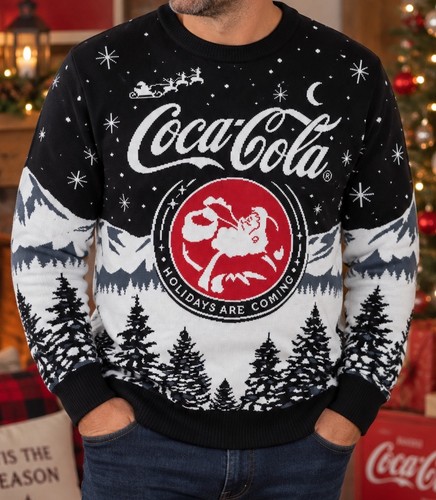 Coca cola christmas jumper - coca,